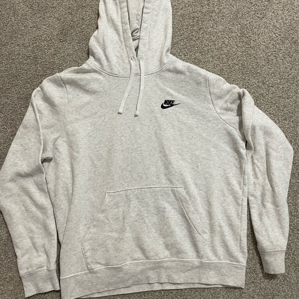 Nike Women’s Light Gray Hoodie